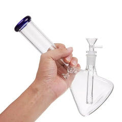 CUSTOM | 11 Inch Heavy Duty Glass Bong Glass Water Pipe Beaker 14MM Bowl