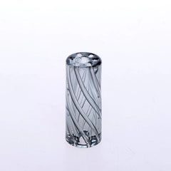 7 Holes 30mm Length Spiral Glass Filter Tips Glass Mouth Tips with Custom Logo