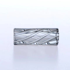 7 Holes 30mm Length Spiral Glass Filter Tips Glass Mouth Tips with Custom Logo