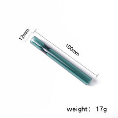 4Inch/100mm One Hitter Tube Pipe Customized Sizes Colors Glass Holder Dugout Pipe