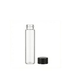 90 × 18mm Glass Pre-Roll Tube with CR Cap