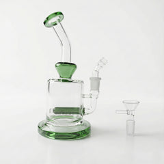 CUSTOM | Portable Handcrafted Glass Water Bongs Concentrate Dab Rig