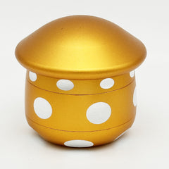Mushroom Aluminum 4 Piece Grinder with Assorted Colors