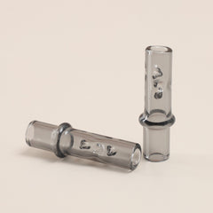 CUSTOM | Pyrex Glass Pipes Pre roll Herb Handpipe Holder Filter Mouthpiece