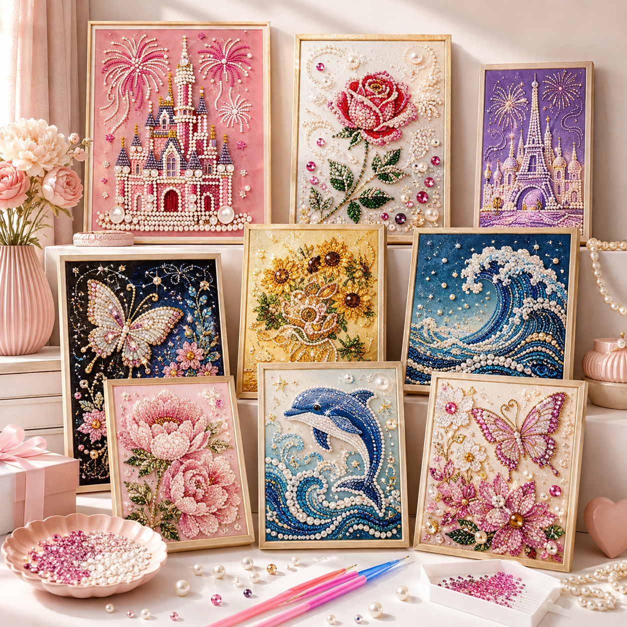 Diamond & Pearl Art Kit