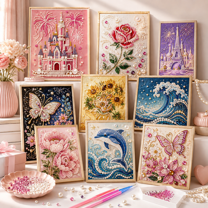 Diamond & Pearl Art Kit