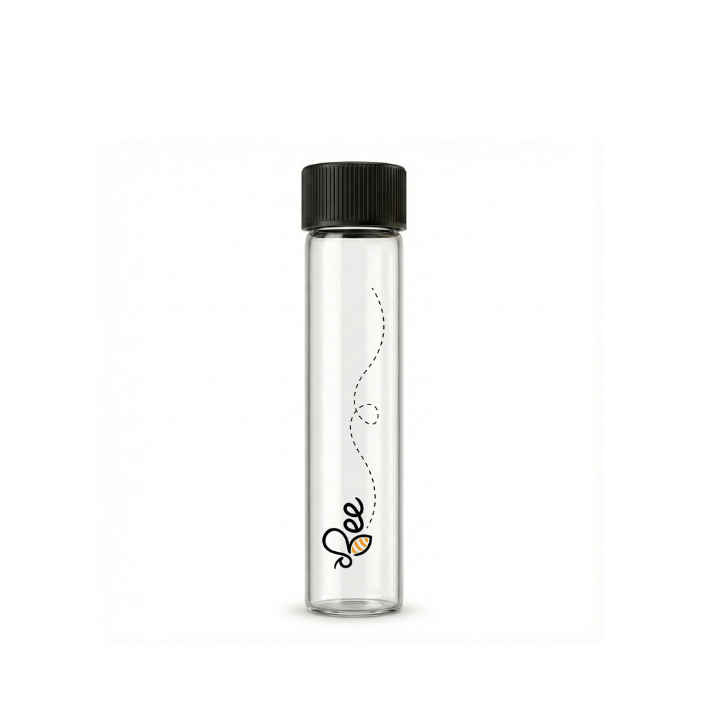 116 × 22mm Glass Pre-Roll Tube with CR Cap