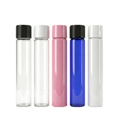 118mm Transparent Glass Pre-Roll Tube Packaging