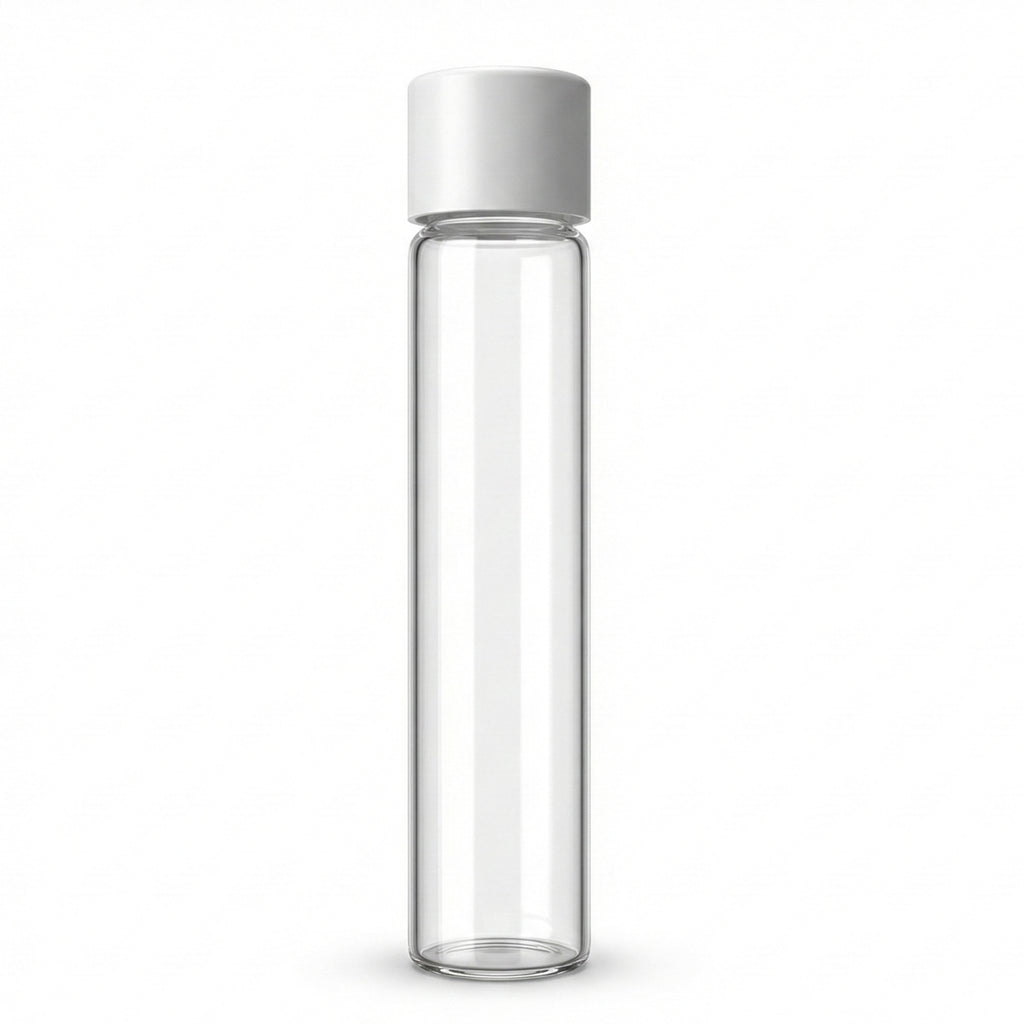 120mm Glass Pre-Roll Tube with Child-Resistant Closure