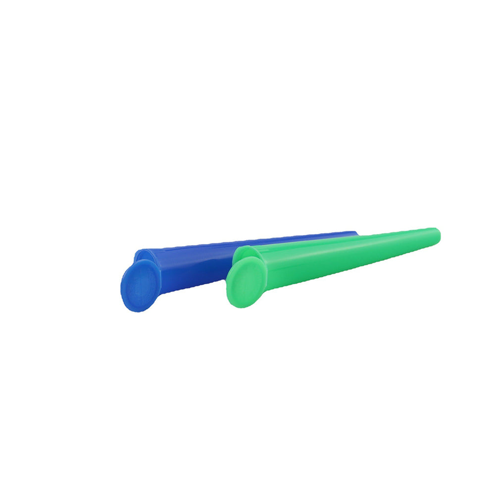 WHOLESALE|     109mm Child Resistant Pop Top Plastic Cone Tube Packaging Pre-roll Tubes