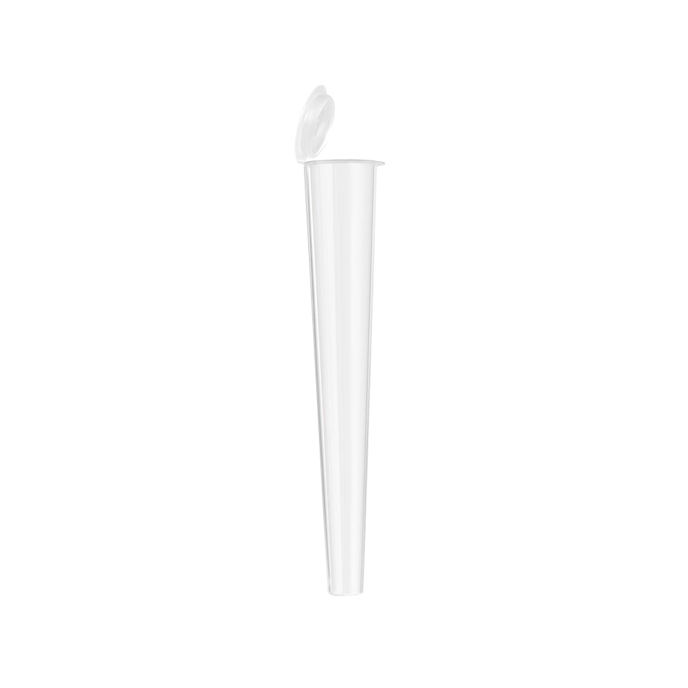 WHOLESALE|     109mm Child Resistant Pop Top Plastic Cone Tube Packaging Pre-roll Tubes