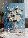 Gifty Pearl Painting Kit | White Roses