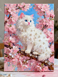 Gifty Pearl Painting Kit |  Pink Cat