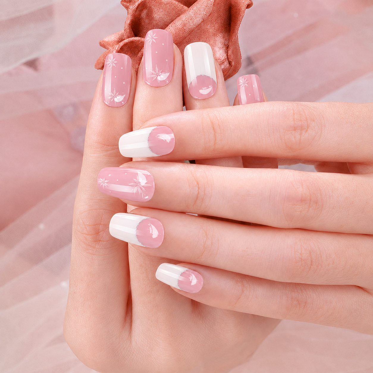 Semi-Cured UV Pink Moonlight 🌙🎀✨