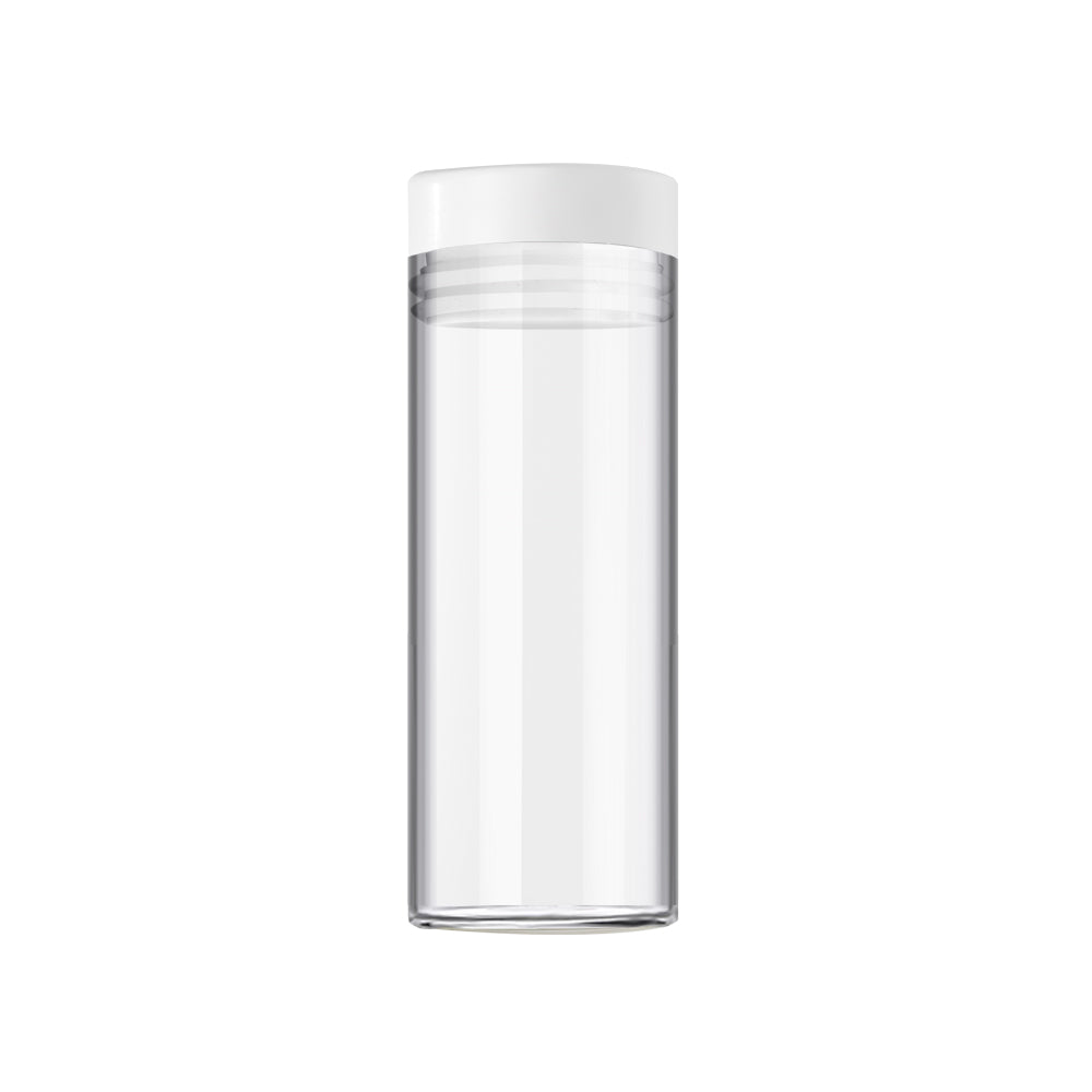 UNIQUE | 2oz/3.5g Stash Glass Jar with Airtight Plastic Cap For Flowers Multi Use Glass Jar Container