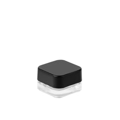 5ml Clear Glass Square Concentrate Container with Child-Resistant Cap