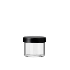 6ml/1g Wide Mouth Glass Concentrate Container w/ Silicone Cap