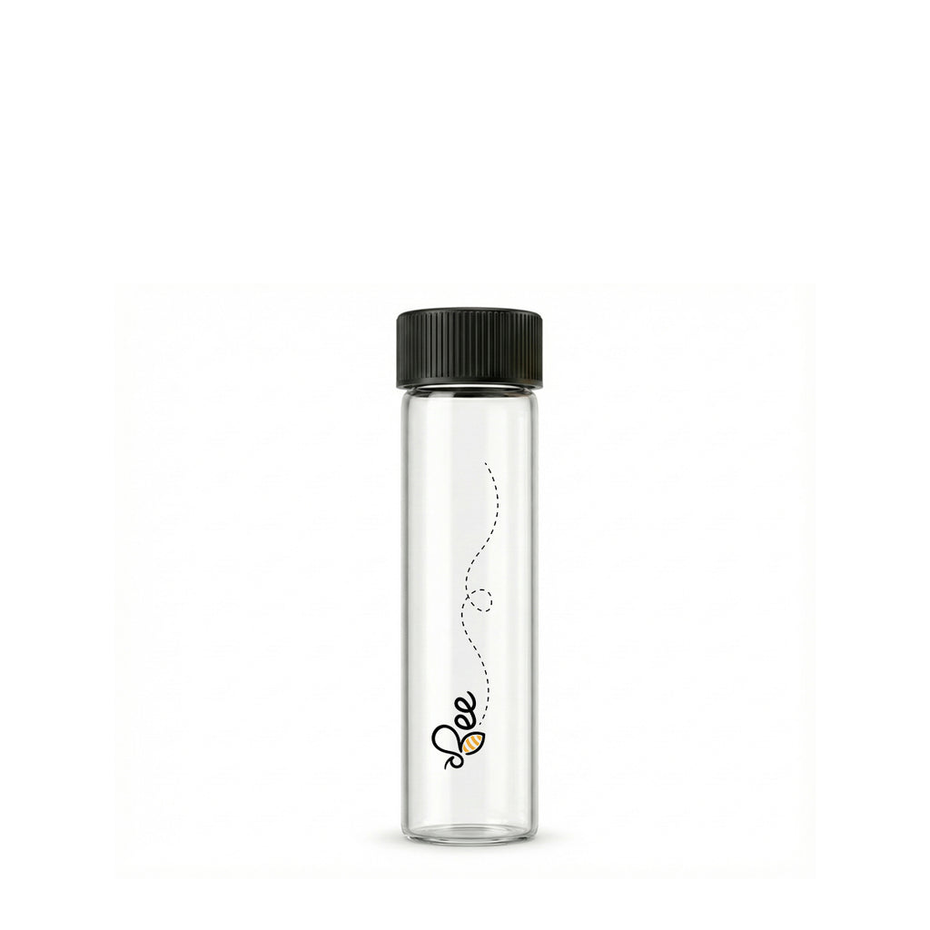 109 × 18mm Glass Pre-Roll Tube with CR Cap