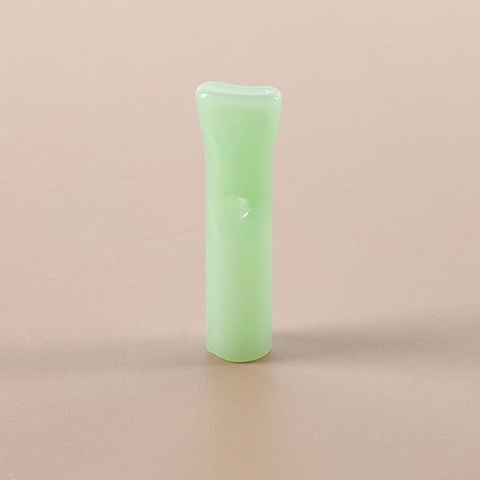 Colorful Straight Glass Filter Tip
