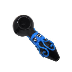 CUSTOM | Colored Octopus Hand Crafted Glass Pipe