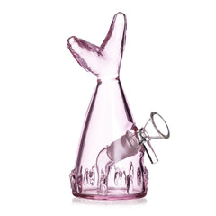 CUSTOM | handcrafted Mermaid Tail Glass Hand Pipe - Female Joint