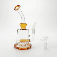 CUSTOM | Portable Handcrafted Glass Water Bongs Concentrate Dab Rig