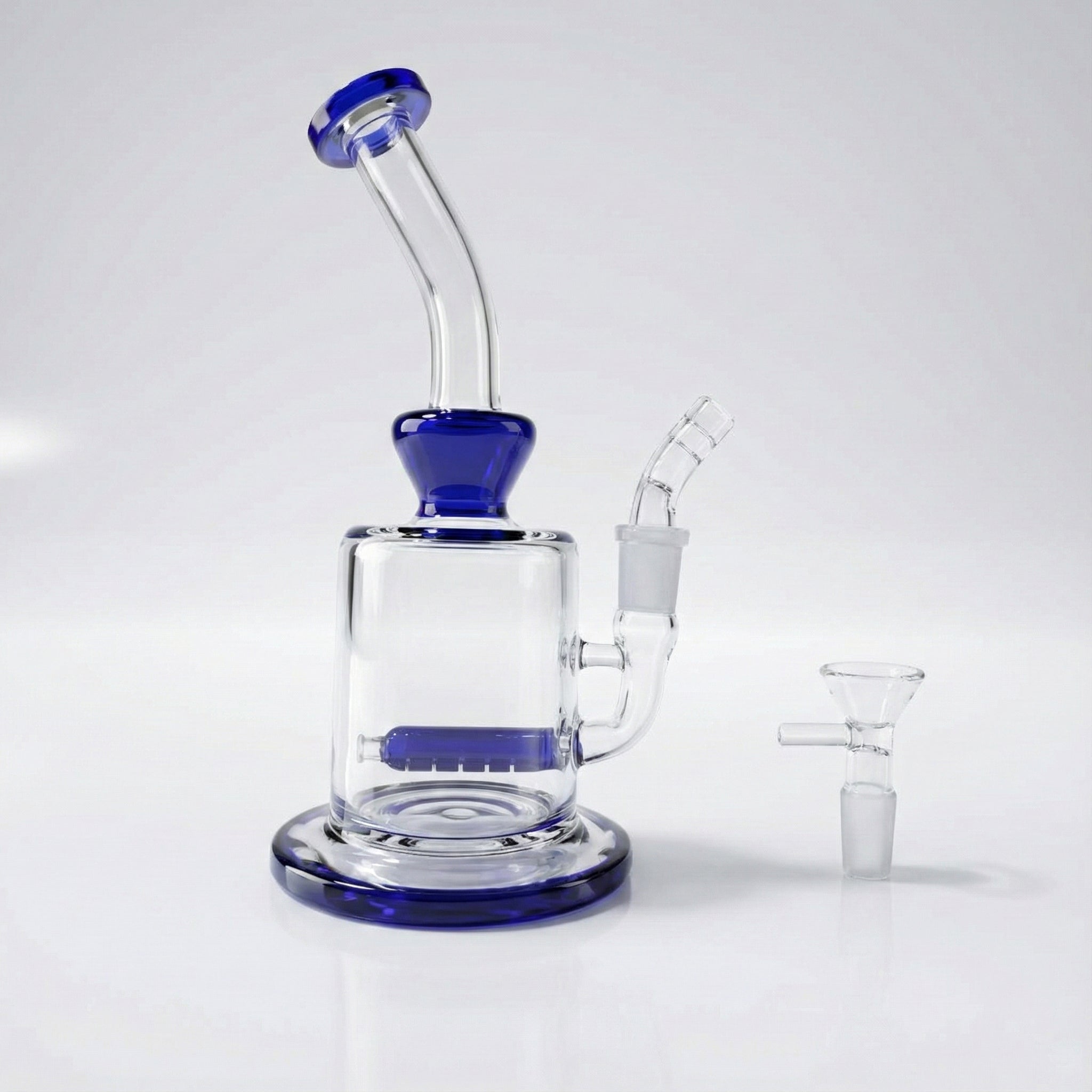 CUSTOM | Portable Handcrafted Glass Water Bongs Concentrate Dab Rig