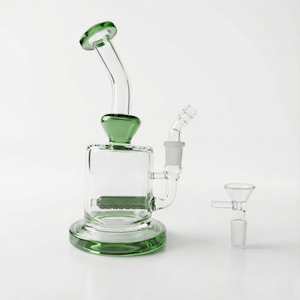 CUSTOM | Portable Handcrafted Glass Water Bongs Concentrate Dab Rig
