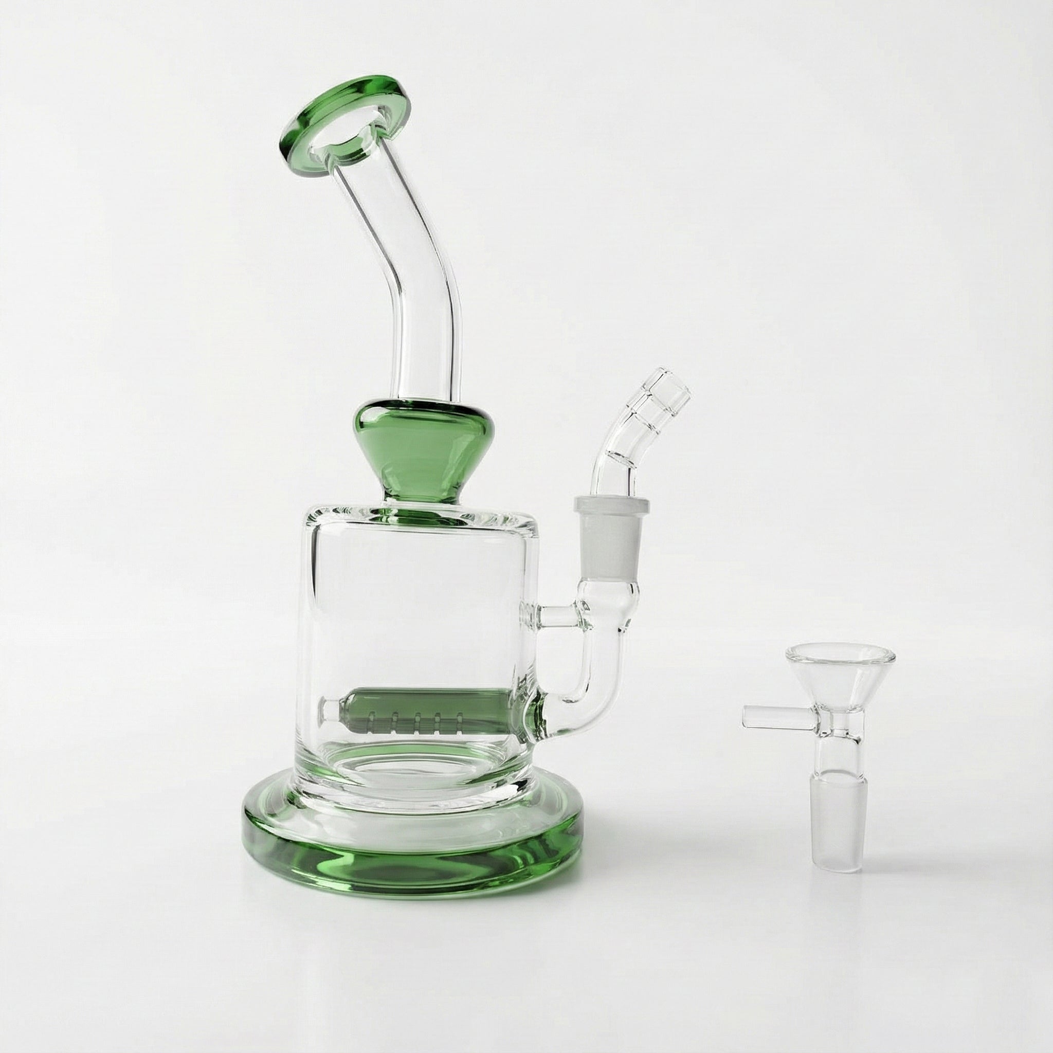 CUSTOM | Portable Handcrafted Glass Water Bongs Concentrate Dab Rig