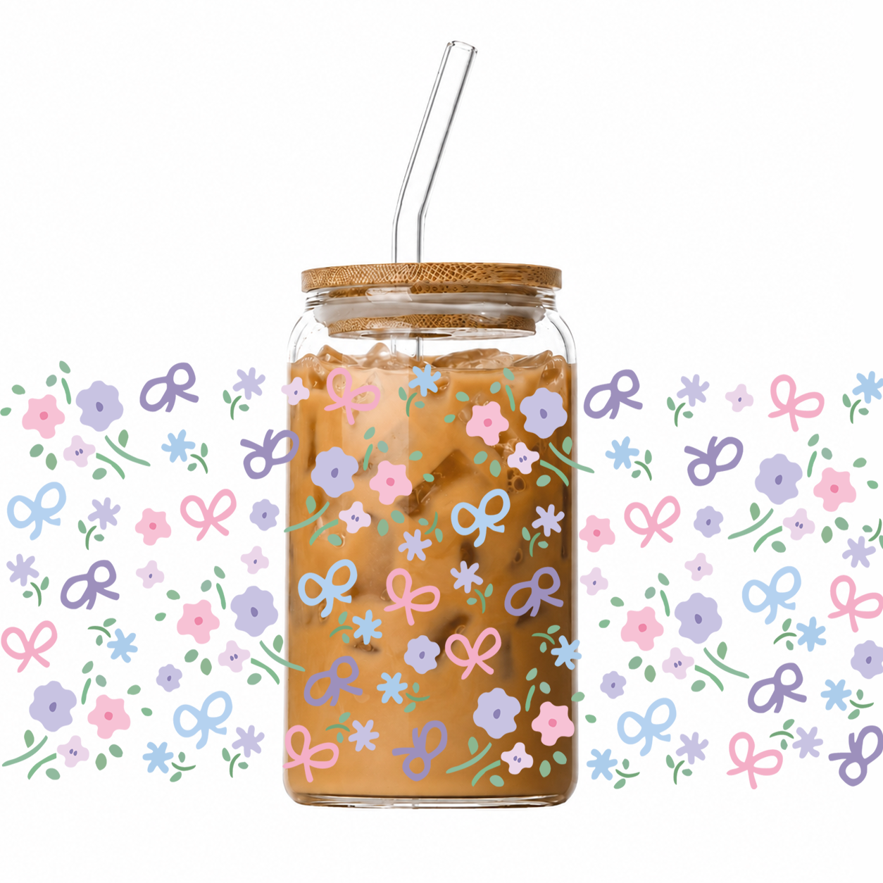 UV Cup Wrap 005 | Little Colored Bows