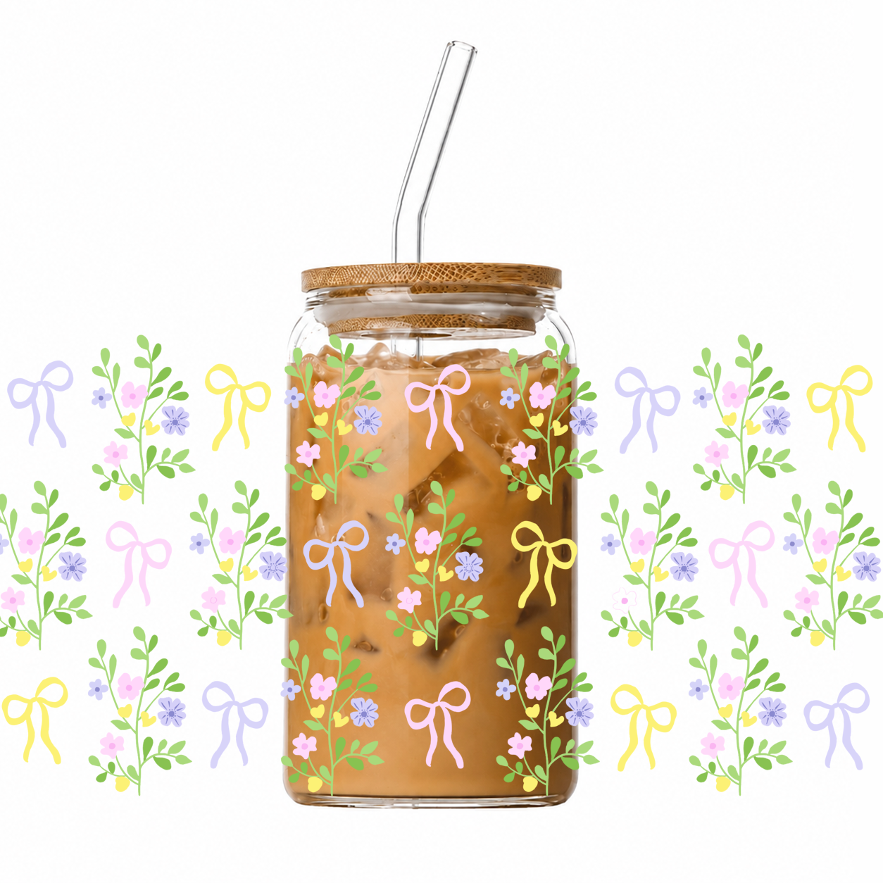 UV Cup Wrap 008 | Green Bouquet🌿💐