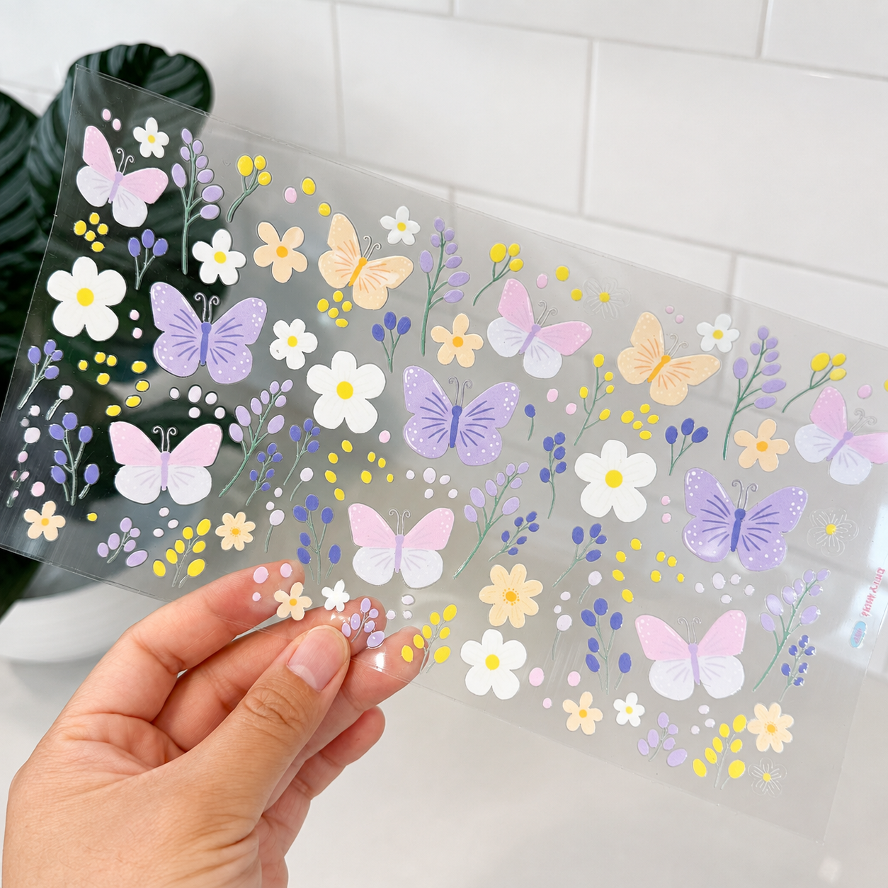 UV Cup Wrap 009 | Butterflies fluttering