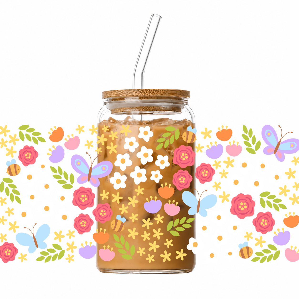 UV Cup Wrap 012 | Spring Garden