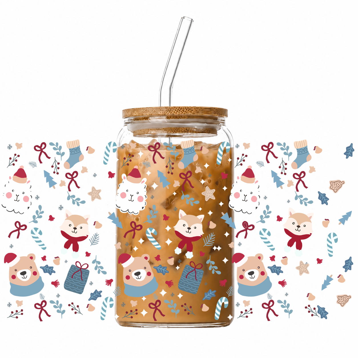 UV Cup Wrap 019 | Fox and Bear🦊🐻
