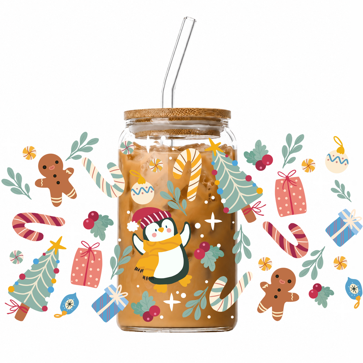 UV Cup Wrap 020 | Winter Penguin 🐧❄️