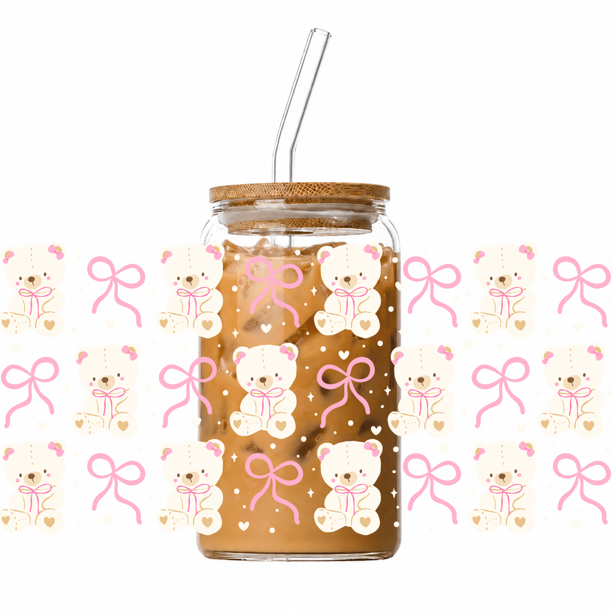 UV Cup Wrap 024 | White Bear🧸💕