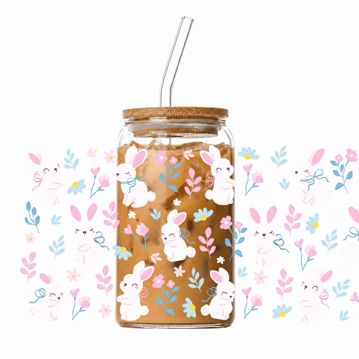 UV Cup Wrap 025 | Cute Bunny 🐰🩷