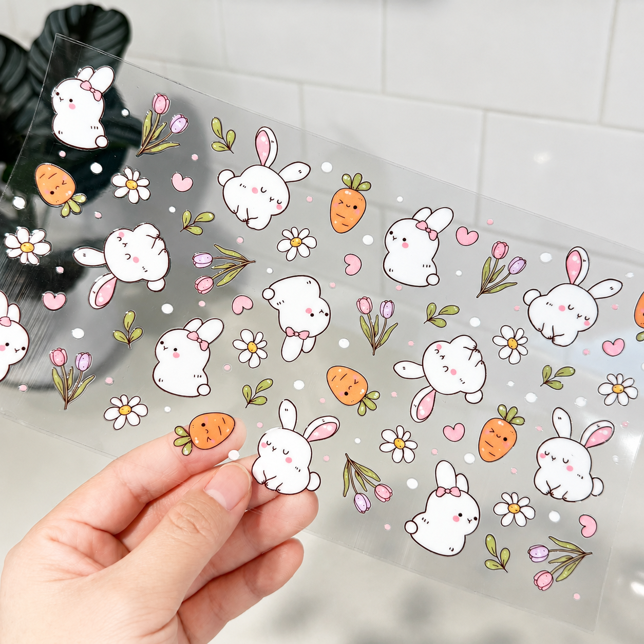 UV Cup Wrap 026 | Bunny Love 🐰🥕