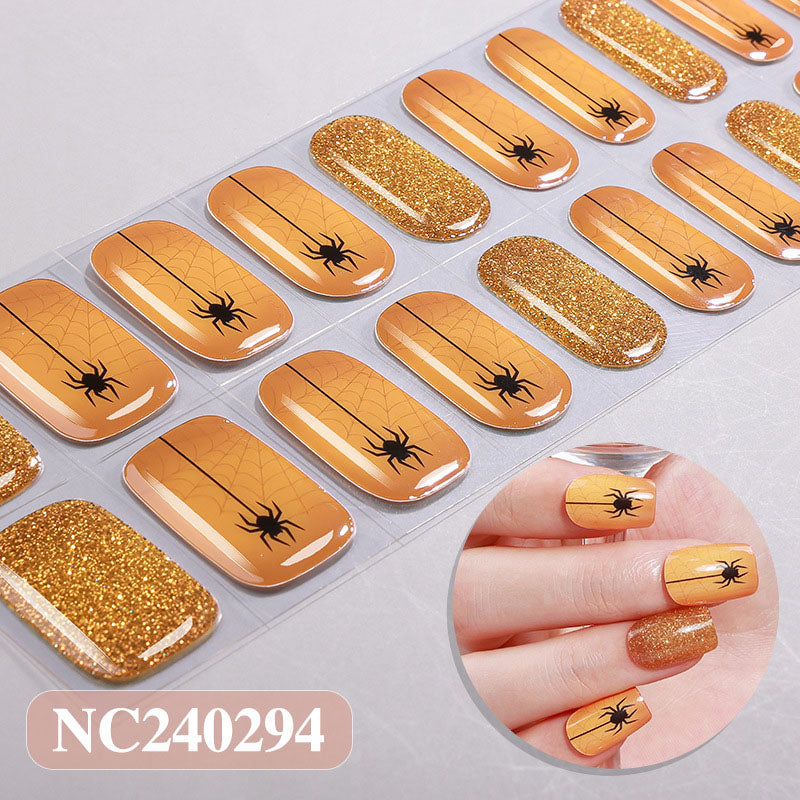 Halloween Golden Spider Orange 🧡🕷️
