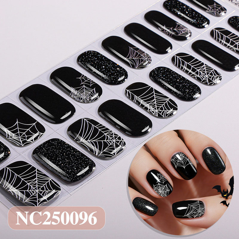 Halloween Midnight Spider Web 🕷️🖤