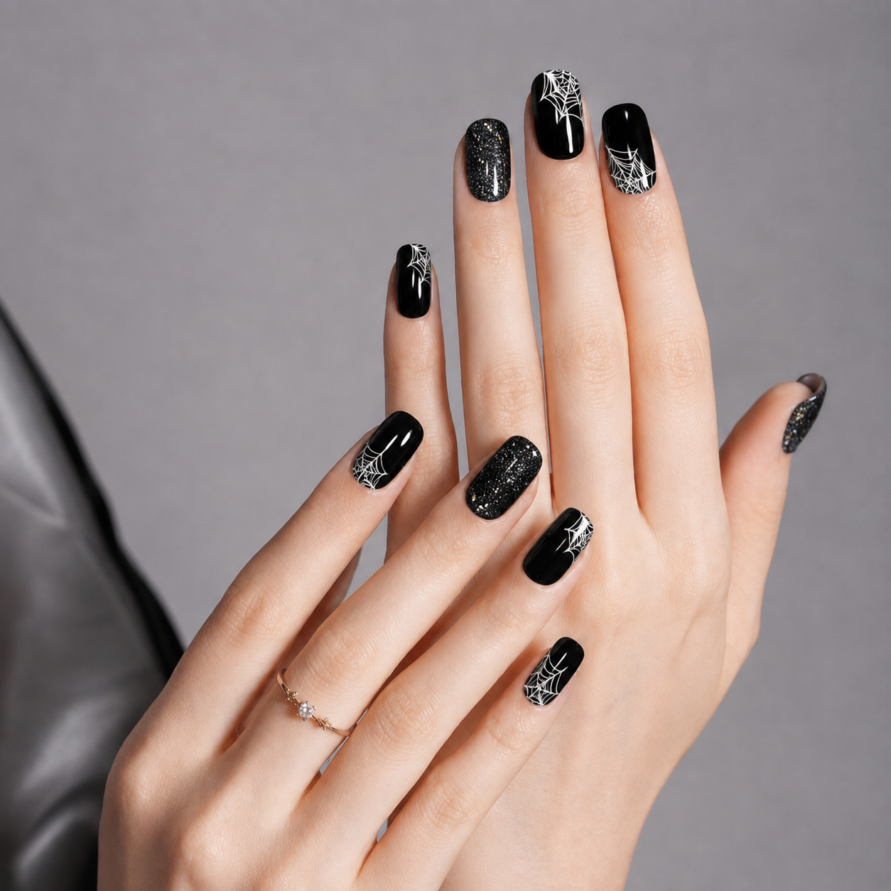 Halloween Midnight Spider Web 🕷️🖤