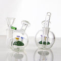 CUSTOM | 4.3" Ball Glass Bong Mushroom Filter Thick Water Pipe Bubbler W/Bowl