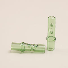 One Hitter Herb Taster  Glass Tube for Smoking Hand Pipe with Filter