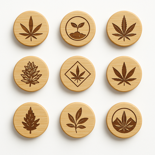 Custom Engraved Glass Storage Jar with Natural Wooden Lid – Multiple Sizes Available