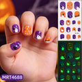 Kids Nail Wraps for Halloween👻🎃