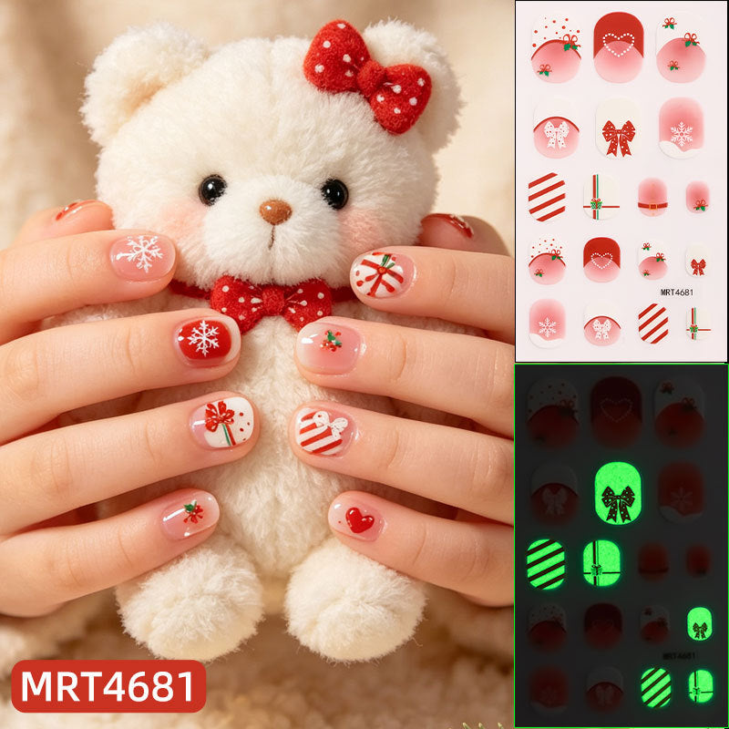 Kids Nail Wraps for Christimas🎅🎄