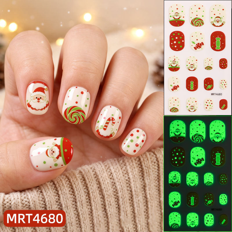 Kids Nail Wraps for Christimas🎅🎄