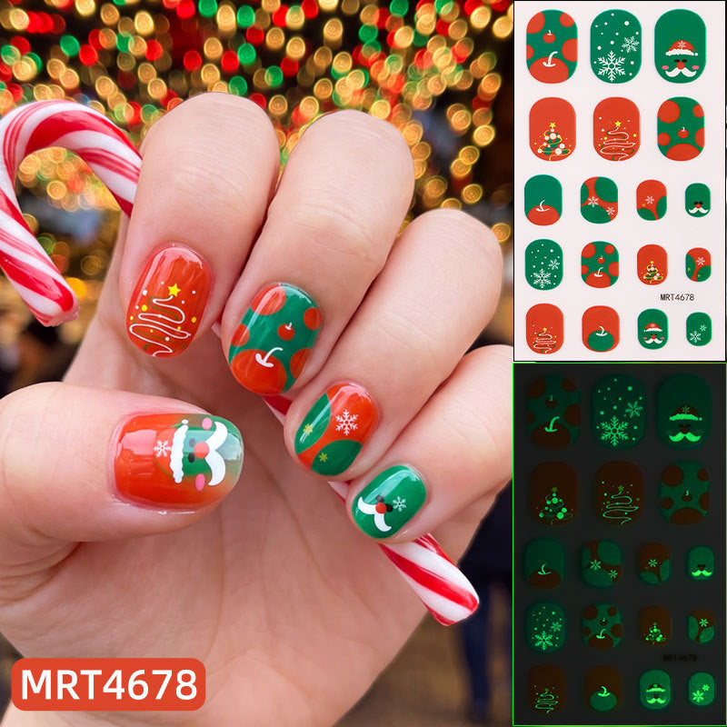 Kids Nail Wraps for Christimas🎅🎄