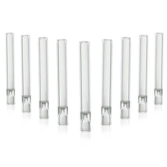 4Inch/100mm Wholesale Long Glass One Hitter Pipe for Oil Burning with Factory Price